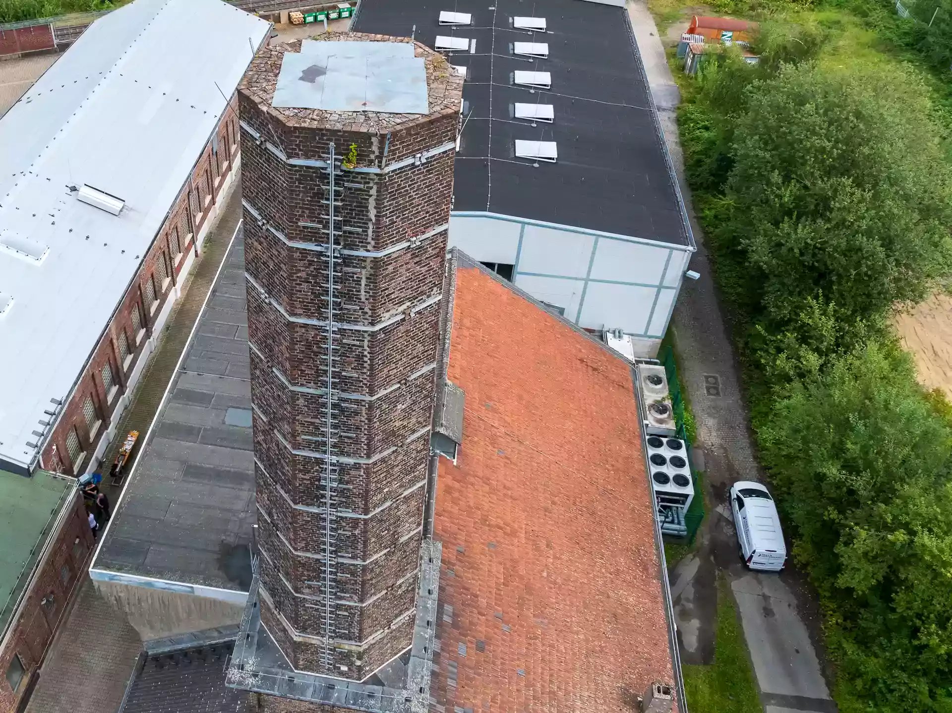 Inspektion Schornstein